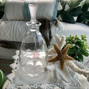 🌴🎉HP🌴Vintage Lalique Barsac Crystal Hand Blown Decanter,*signed